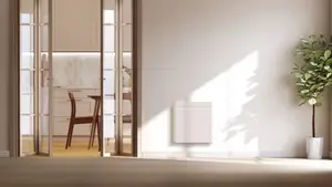 Radiateur à inertie sèche 2000 W "LUNA" blanc