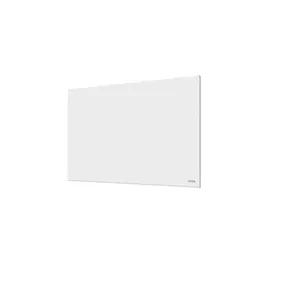 Radiateur inertie sèche en fonte blanc 1000W - L.68 x H.43 x l.9,5 cm