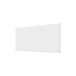 Radiateur inertie sèche en fonte blanc 1500W - L.89 x H.43 x l.9,5 cm