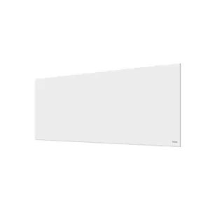 Radiateur inertie sèche en fonte blanc 2000W - L.103,5 x H.43 x l.9,5 cm