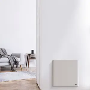 Radiateur connecté à inertie sèche 1000 W CORONA blanc
