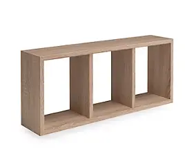 Étagère murale 3 cubes Triade chêne sonoma