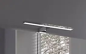 Applique de salle de bain LED intégrée 4,5 W Phoenix IP44 variable de 4000 à 4500 K par bouton