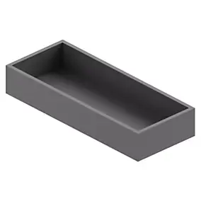 Boîte de rangement de salle de bains L.15 cm, Pura+