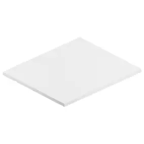 Plan de toilette blanc L.60 x l.51,5 x ép.2 cm, Pura+