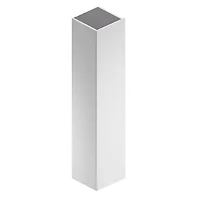 Colonne de salle de bains suspendue en mélaminé blanc mat l.35 x l.32 x H.160 cm, Alba
