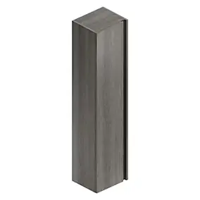 Colonne salle de bains effet chêne Metz l.35 x H.150 x P.30 cm, Pura+