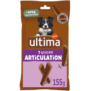 ULTIMA Sticks articulation pour chien moyen et grand 7 sticks 155g