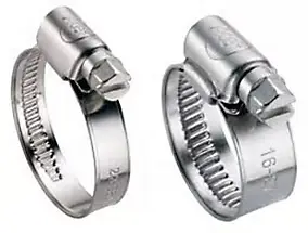 Colliers inox Ø 35-50m + rouleau téflon
