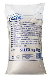 Sable de filtration piscine 0.4-0.8mm, 25kg