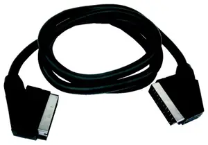 Cordon péritel mâle 1,2 m 21 broches