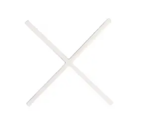 Croisillons en X 1 mm 300 unités Rubi