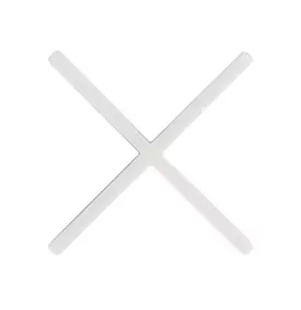 Croisillons en X 1,5 mm 300 unités Rubi