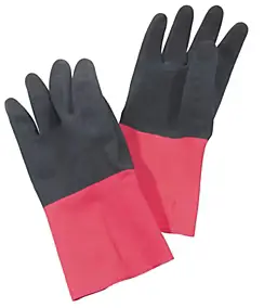 Gants de construction en latex Rubi 20907 pour utilisation en milieu humides ou avec des substances abrasives