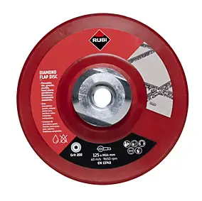 Disque de meulage à lamelles 200 grains D. 125 mm Rubi