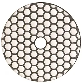 Disque flexible diamant pour polissage Ø 100 mm grain 50 Rubi
