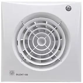 Aérateur VMC Ø100 mm ultra-silencieux avec détecteur de présence, S&P Silent 100 CDZ