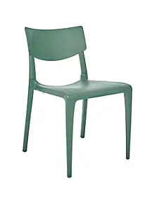 Chaise de jardin Town vert polypropylène
