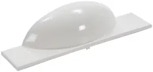 Coque "Majorca" blanche 80 cm x Ep. 16 mm
