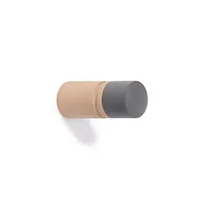 Butée murale Rei bois hêtre ⌀3,5x H.9 cm