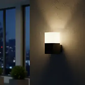 Applique extérieure murale E27 gris anthracite 20 W IP44 Lumihome Figo