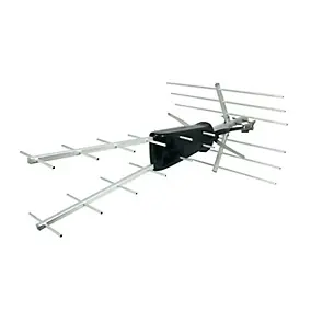 Antenne TNT DUO aluminium avec filtre 4G/5G 14dB