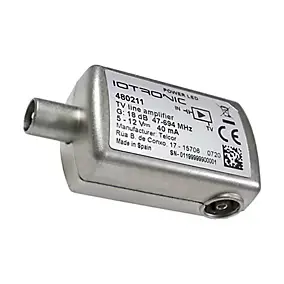 Amplificateur TV de ligne avec filtre 4G/5G
