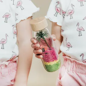 Bouteille sensorielle Spy Flamant rose