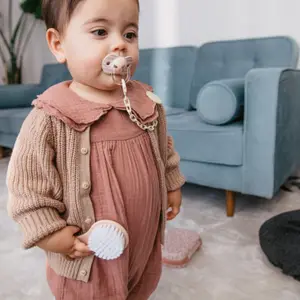 Brosse et peigne Birdies Rose