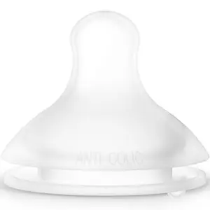 Lot de 2 tétines symétriques SX PRO en silicone débit S (6 mois)