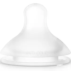 Lot de 2 tétines symétriques SX PRO en silicone débit L (6 mois)