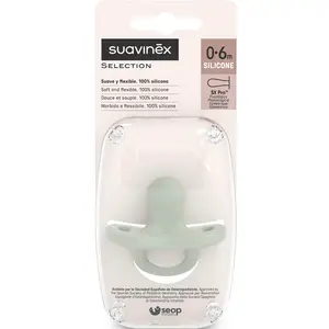 Sucette réversible SX PRO colour essence vert (0-6 mois)