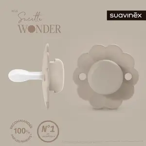 Sucette réversible SXPro Wonder Gray Cloud (0-6 mois)
