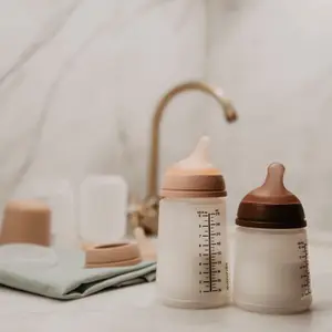 Lot de 2 tétines anti-colique pour biberon Zerø.Zerø Débit Moyen - M Deep