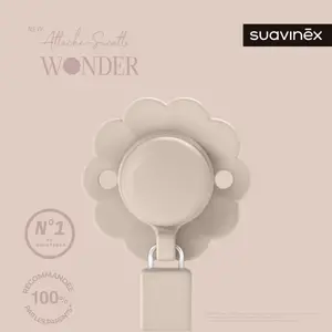 Attache sucette en silicone Wonder Mauve Chalk