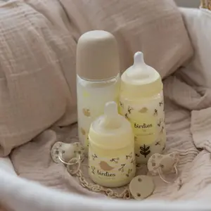 Biberon tétine SXPro M Birdies Beige (270Ml)