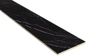 Crédence stratifiée assortie réversible L. 2,44 cm - Décor marbre