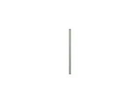 Fileur d'angle haut Palma bleu aqua H. 71,5 cm
