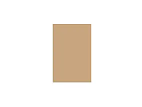 Fileur d'angle haut Palma camel H. 89,5 x l. 20,5 x Ep. 18 mm