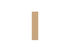 Fileur caisson d'angle haut Palma camel H. 89,5 cm x l. 20,5 mm x Ép. 18 mm