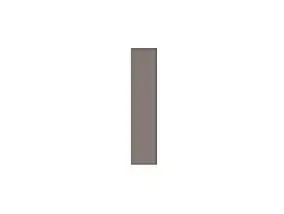 Fileur caisson d'angle haut Palma rouge brique H. 89,5 cm x l. 20,5 mm x Ép. 18 mm