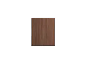 Fileur caisson d'angle haut Palma effet noyer H. 89,5 cm x l. 20,5 mm x Ép. 18 mm