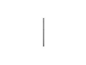 Fileur d'angle haut Palma effet béton H. 71,5 cm