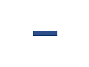 Bandeau de four Palma bleu outremer mat l.59,7 x H.11,5 cm