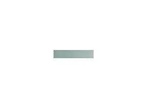 Bandeau de four Palma bleu aqua brillant l.59,7 x H.11,5 cm