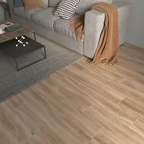 5 Plinthes carrelage Urbanwood haya clair l.8 x L.60 cm