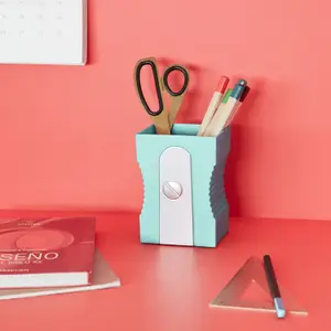 Pot à crayon Taille crayons Turquoise