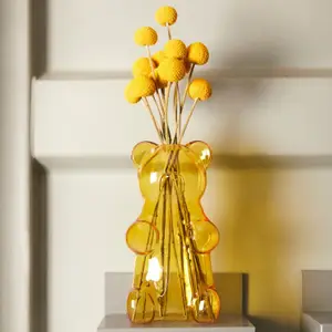 Vase Yummy Bear Jaune