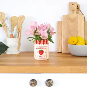 Pot de fleurs Strawberry Jam Rouge