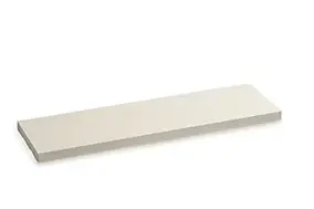 Dessus de muret plat blanc 100 x 30 cm